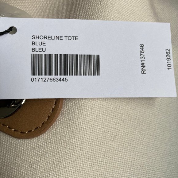 Naturalizer:  Shoreline Tote Bag - Blue - Picture 7 of 8
